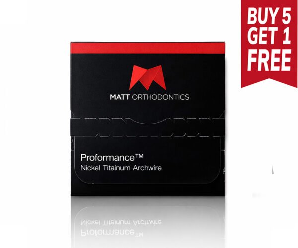Matt Ortho Rectangular NITI ArchWires