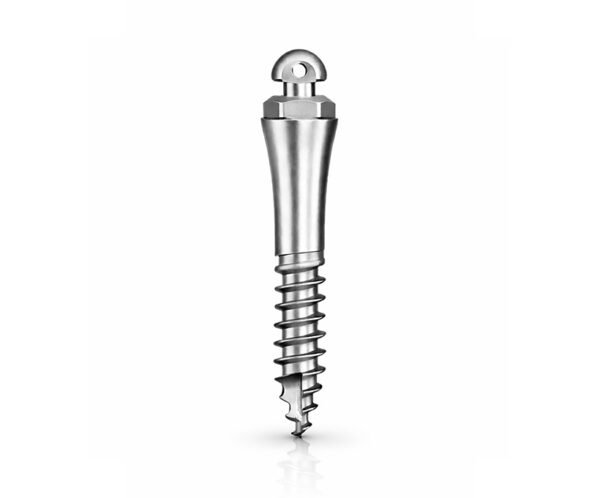 Matt Ortho Titanium Button Head IZC Long-neck Miniscrews