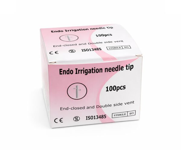 Irrigation Needles Double Side Vented-Tip Closed
