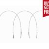 Matt Ortho 𝐑𝐨𝐮𝐧𝐝 SS/NITI Teflon Coated Wires
