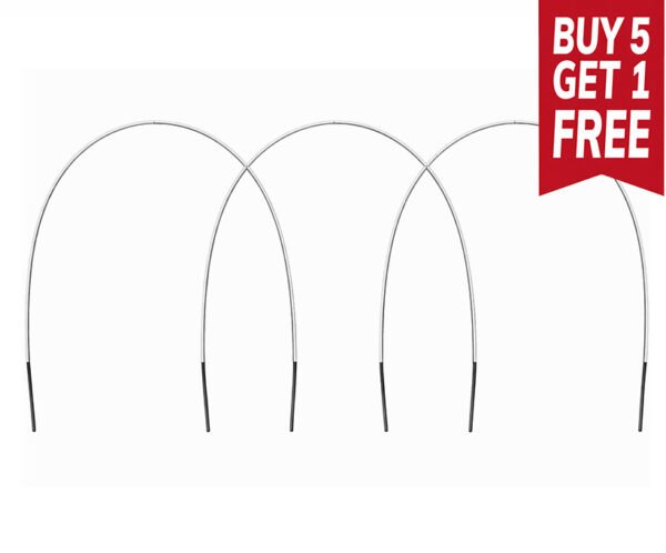 Matt Ortho 𝐑𝐨𝐮𝐧𝐝 SS/NITI Teflon Coated Wires